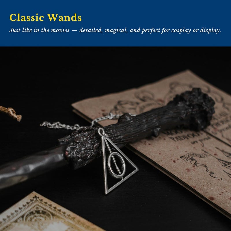 FUSKED Magical Wizard Wand with Authentic Details for Kids Unisex Party Costume - Image 2